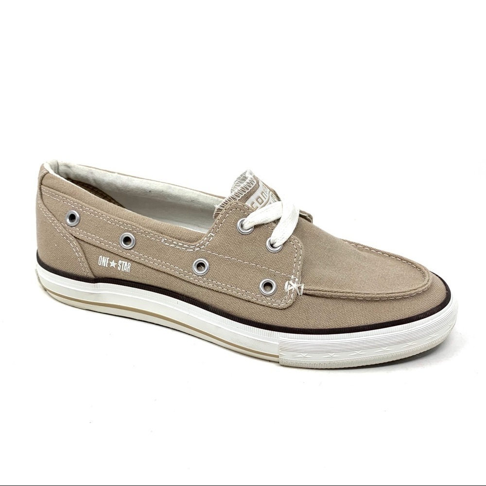 CONVERSE one star khaki deck shoes (7)